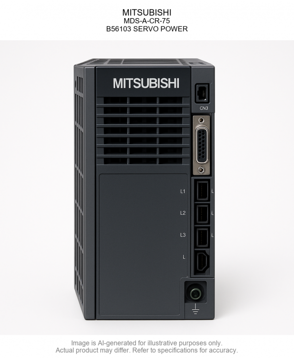 MITSUBISHI; MDS-A-CR-75; B56103 SERVO POWER