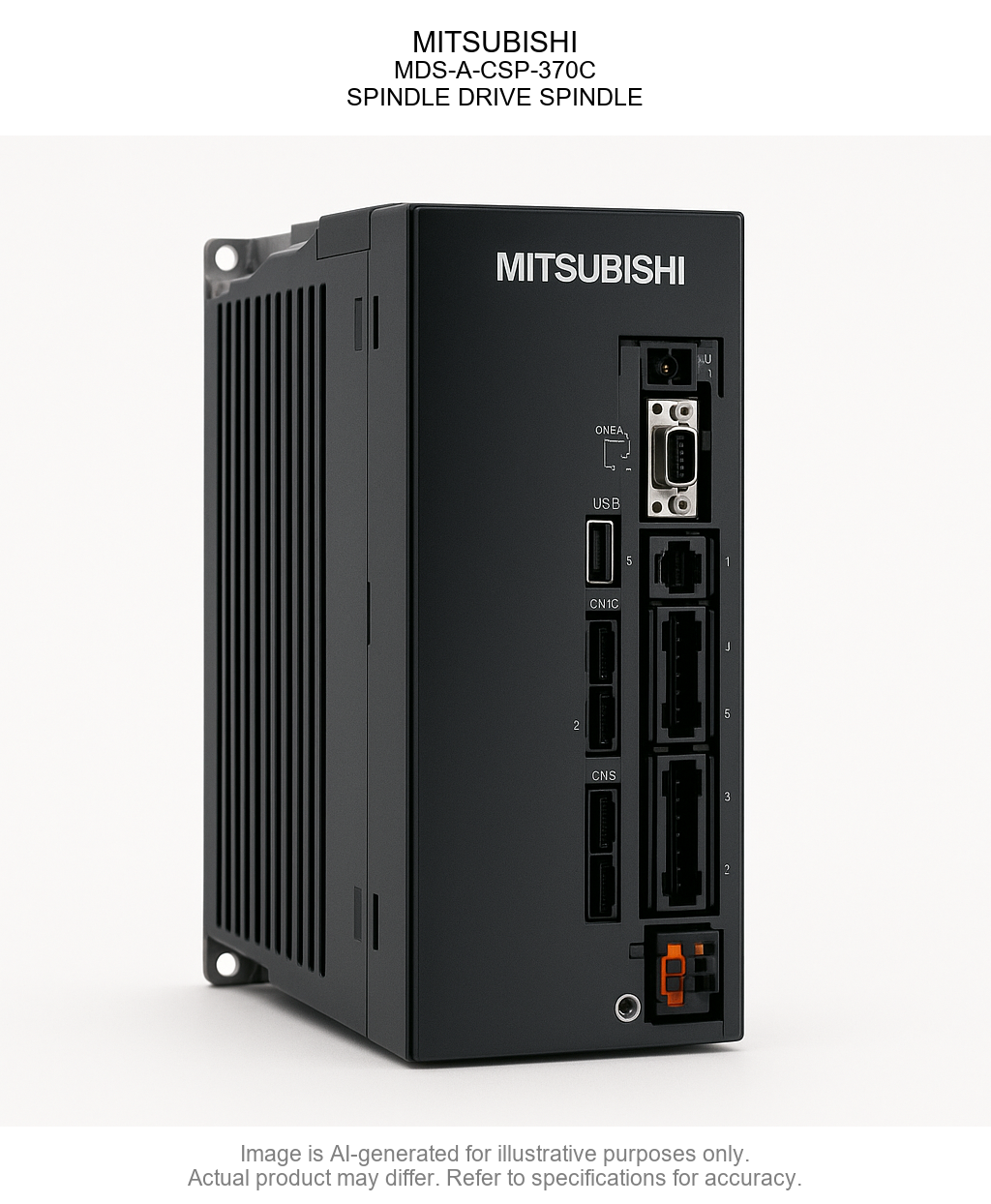 MITSUBISHI; MDS-A-CSP-370C; SPINDLE DRIVE SPINDLE