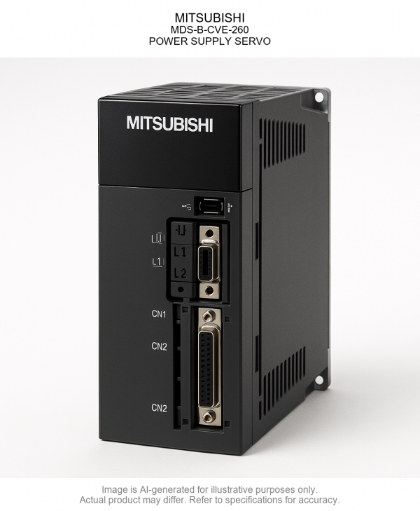 MITSUBISHI; MDS-B-CVE-260; POWER SUPPLY SERVO