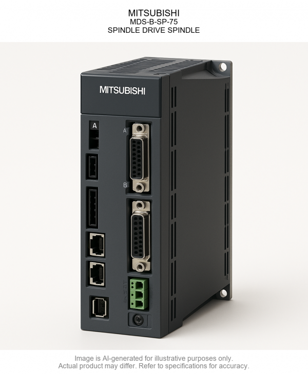 MITSUBISHI; MDS-B-SP-75; SPINDLE DRIVE SPINDLE