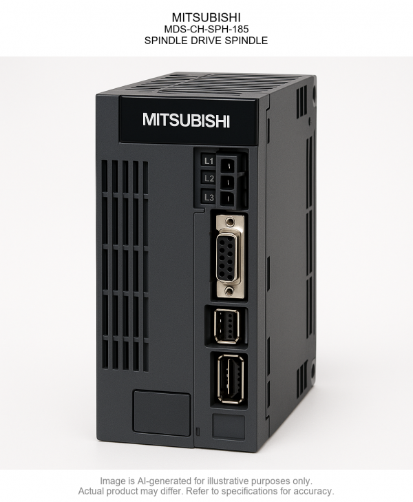 MITSUBISHI; MDS-CH-SPH-185; SPINDLE DRIVE SPINDLE