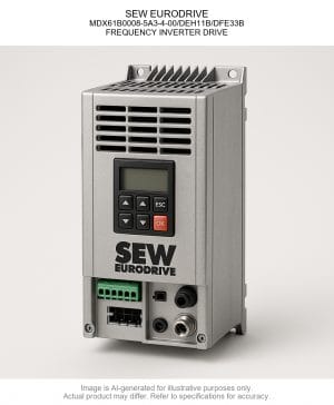 SEW EURODRIVE; MDX61B0008-5A3-4-00/DEH11B/DFE33B; FREQUENCY INVERTER DRIVE