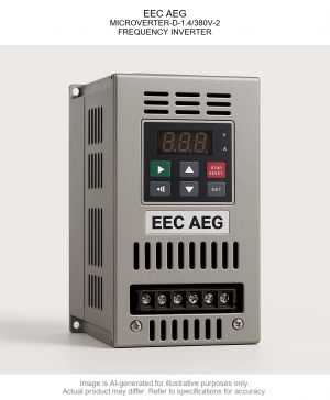 EEC AEG; MICROVERTER-D-1.4/380V-2; FREQUENCY INVERTER