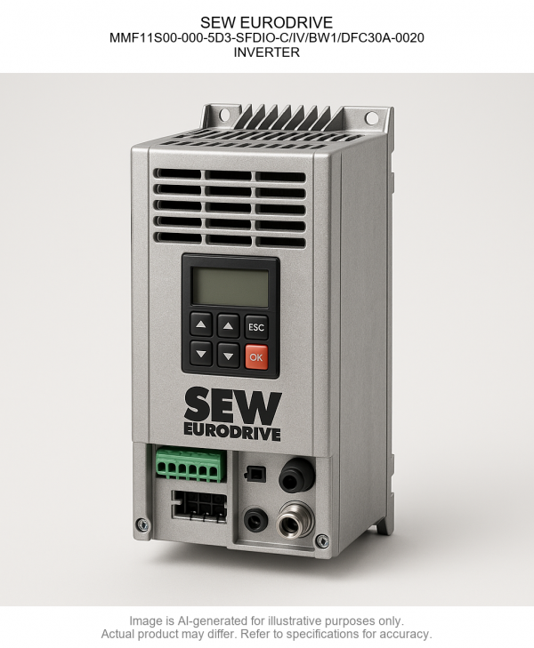 SEW EURODRIVE; MMF11S00-000-5D3-SFDIO-C/IV/BW1/DFC30A-0020; INVERTER