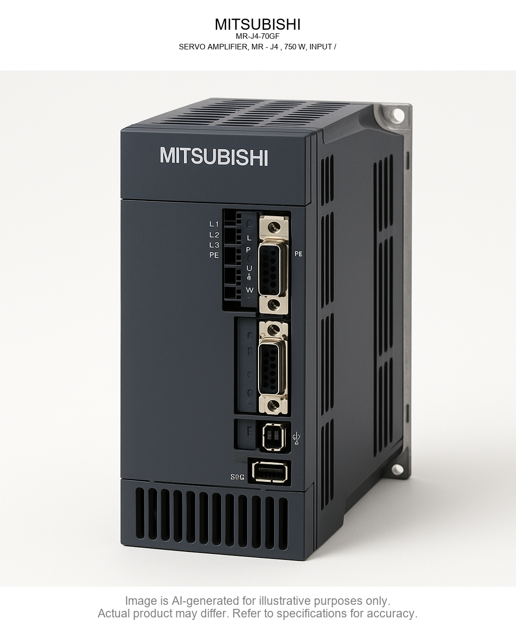 MITSUBISHI; MR-J4-70GF; SERVO AMPLIFIER
