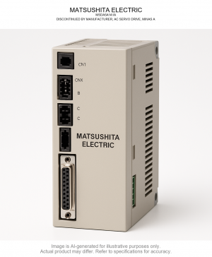MATSUSHITA ELECTRIC; MSDA5A1A1A; AC SERVO DRIVE