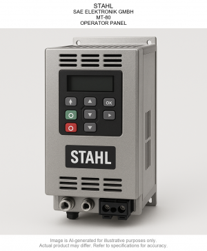 STAHL; SAE ELEKTRONIK GMBH; MT-80; OPERATOR PANEL