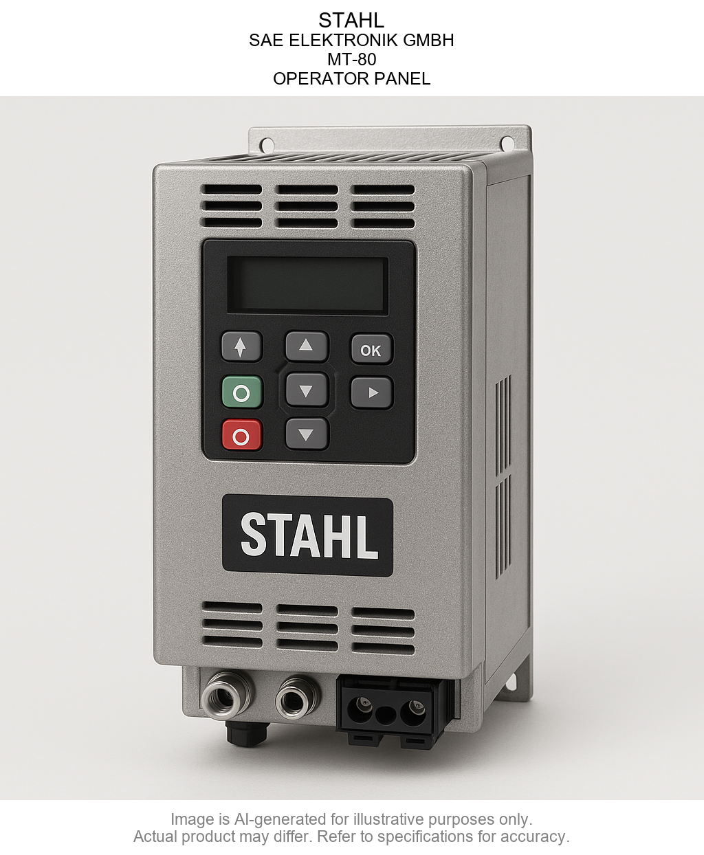 STAHL; SAE ELEKTRONIK GMBH; MT-80; OPERATOR PANEL