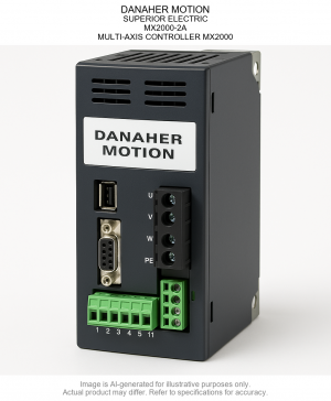 DANAHER MOTION; SUPERIOR ELECTRIC; MX2000-2A; MULTI-AXIS CONTROLLER MX2000