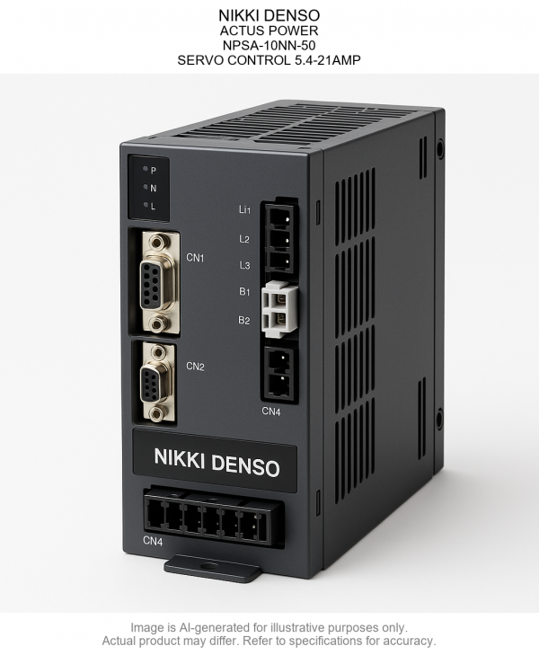 NPSA-10NN-50.png NIKKI DENSO; ACTUS POWER; NPSA-10NN-50; SERVO CONTROL 5.4-21AMP