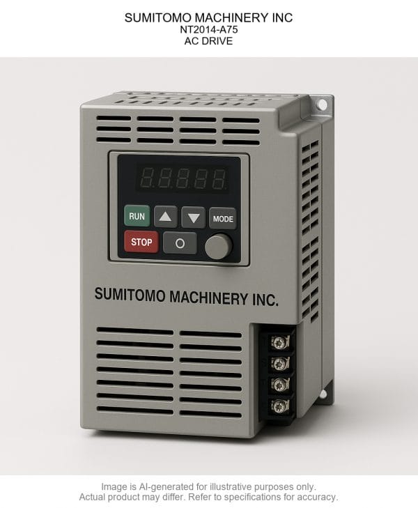 SUMITOMO MACHINERY INC; NT2014-A75; AC DRIVE