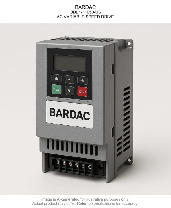 ODE1-11050-US.png BARDAC; ODE1-11050-US; AC VARIABLE SPEED DRIVE