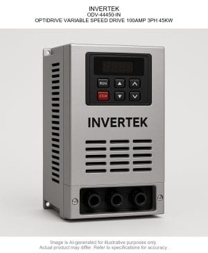 INVERTEK; ODV-44450-IN; OPTIDRIVE VARIABLE SPEED DRIVE 100AMP 3PH 45KW