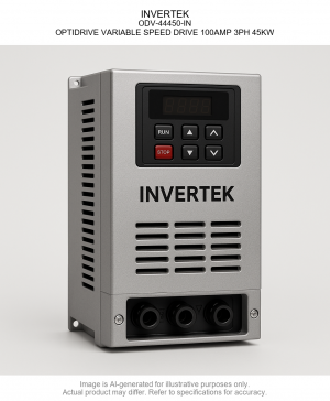 INVERTEK; ODV-44450-IN; OPTIDRIVE VARIABLE SPEED DRIVE 100AMP 3PH 45KW