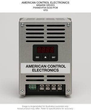 AMERICAN CONTROL ELECTRONICS; MINARIK DRIVES; P4XMDVF04-D230-PCM; Variable Frequency Drive