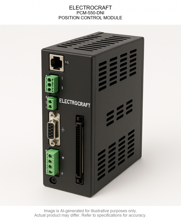 PCM-550-DNI.png ELECTROCRAFT; PCM-550-DNI; POSITION CONTROL MODULE
