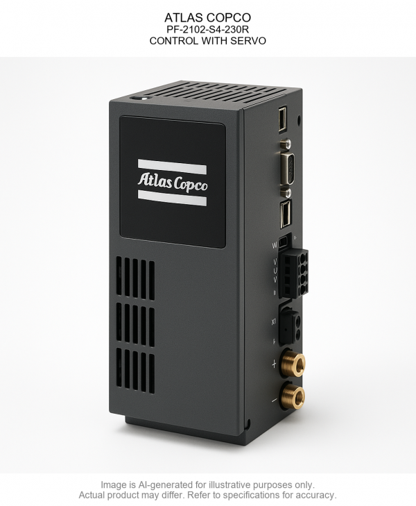 ATLAS COPCO; PF-2102-S4-230R; CONTROL WITH SERVO