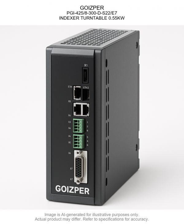 PGI-425_8-300-D-S22_E7.png GOIZPER; PGI-425/8-300-D-S22/E7; INDEXER TURNTABLE 0.55KW