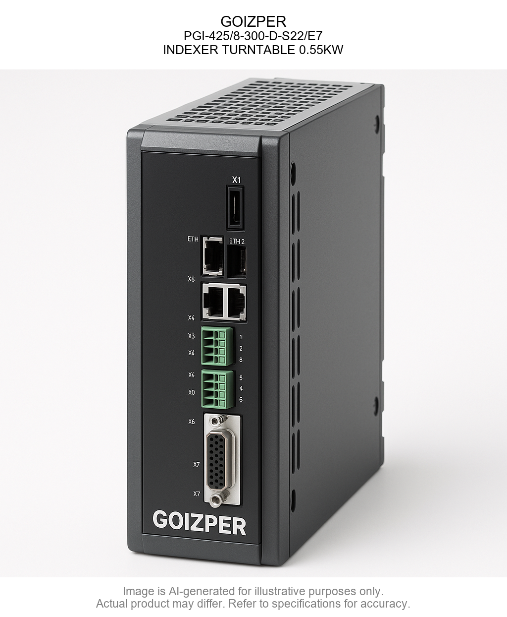 GOIZPER; PGI-425/8-300-D-S22/E7; INDEXER TURNTABLE 0.55KW