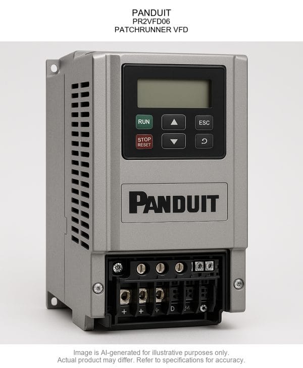 PANDUIT; PR2Variable Frequency Drive06; PATCHRUNNER Variable Frequency Drive