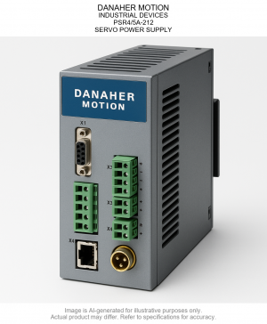 DANAHER MOTION; INDUSTRIAL DEVICES; PSR4/5A-212; SERVO POWER SUPPLY