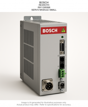 BOSCH; REXROTH; R911309368; SERVO MODULE SMALL