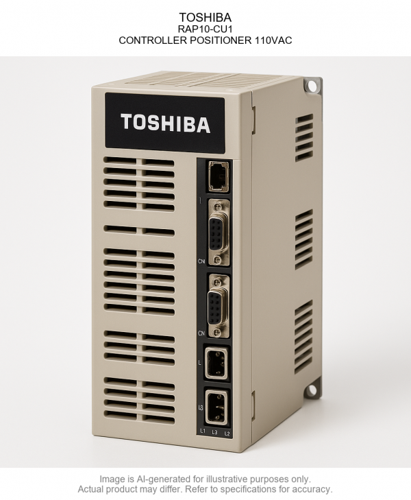 RAP10-CU1.png TOSHIBA; RAP10-CU1; CONTROLLER POSITIONER 110VAC