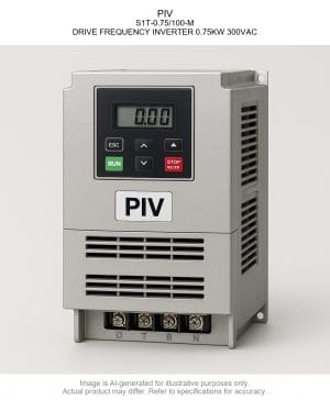PIV; S1T-0.75/100-M; DRIVE FREQUENCY INVERTER 0.75KW 300VAC