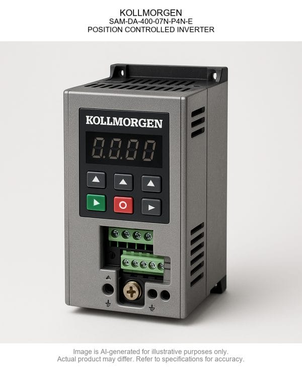KOLLMORGEN; SAM-DA-400-07N-P4N-E; POSITION CONTROLLED INVERTER