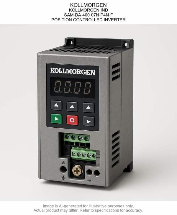 KOLLMORGEN; KOLLMORGEN IND; SAM-DA-400-07N-P4N-F; POSITION CONTROLLED INVERTER