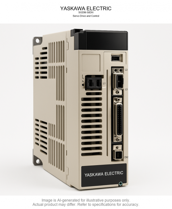 YASKAWA ELECTRIC; SGDM-50DN; Servo Drive and Control
