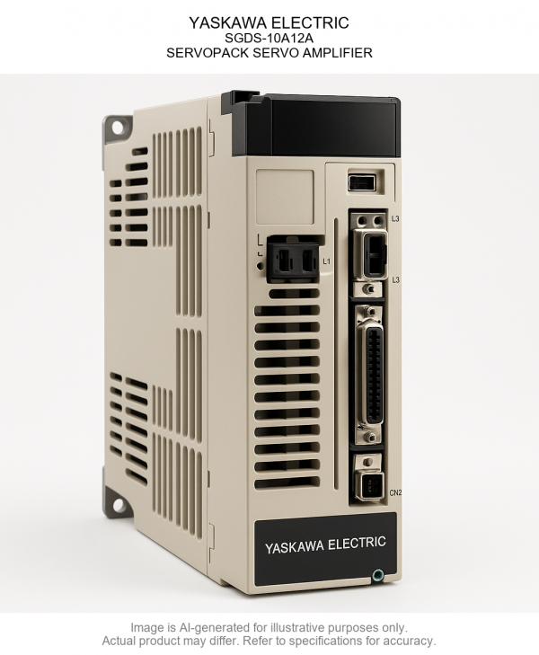 SGDS-10A12A.png YASKAWA ELECTRIC; SGDS-10A12A; SERVOPACK SERVO AMPLIFIER