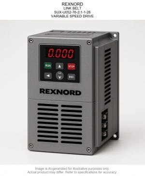 REXNORD; LINK BELT; SUX-U052-76-2:1-1-26; VARIABLE SPEED DRIVE