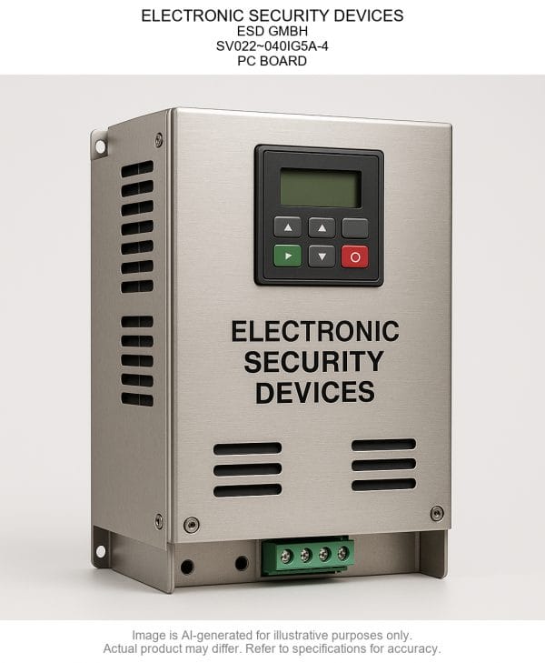 SV022040IG5A-4.png ELECTRONIC SECURITY DEVICES; ESD GMBH; SV022~040IG5A-4; PC BOARD