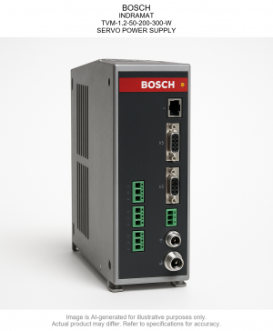 BOSCH; INDRAMAT; TVM-1.2-50-200-300-W; SERVO POWER SUPPLY