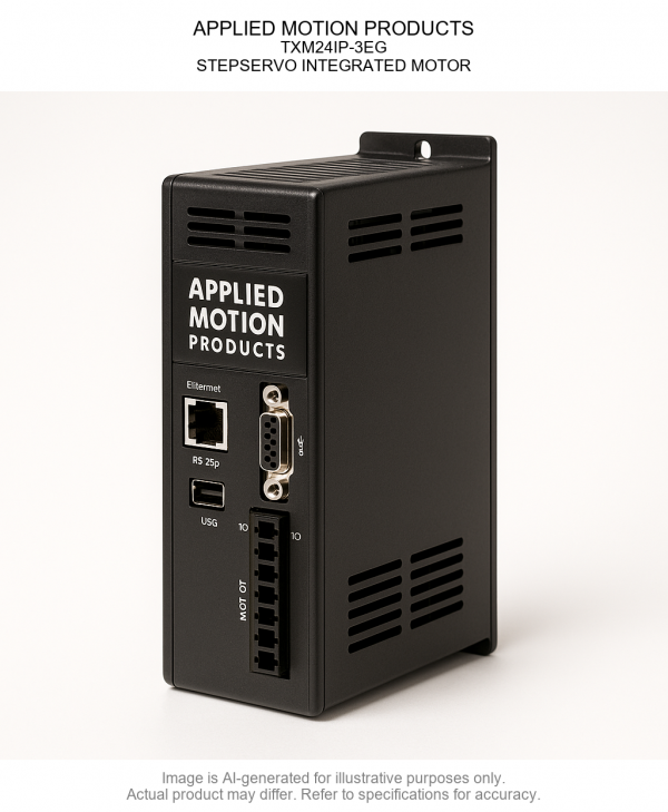 APPLIED MOTION PRODUCTS; TXM24IP-3EG; STEPSERVO INTEGRATED MOTOR