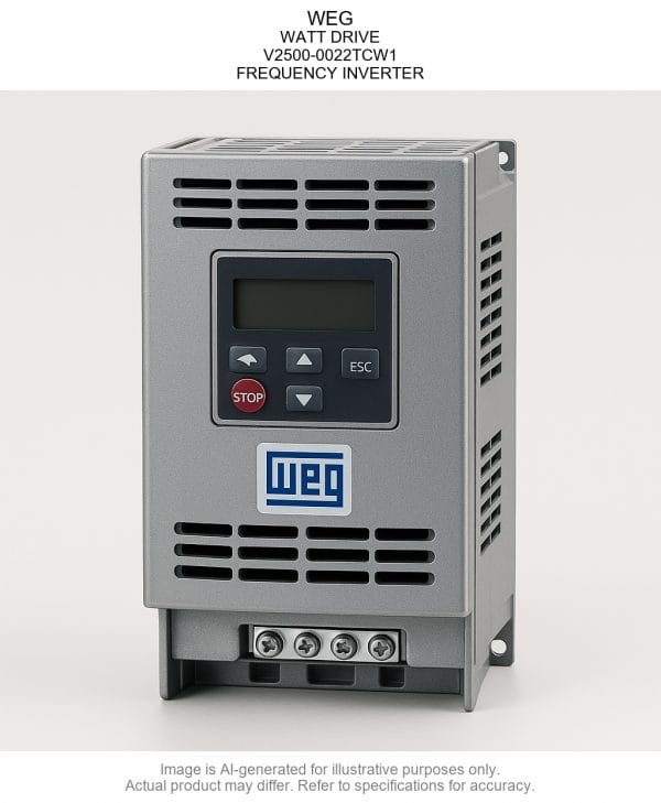 WEG; WATT DRIVE; V2500-0022TCW1; FREQUENCY INVERTER