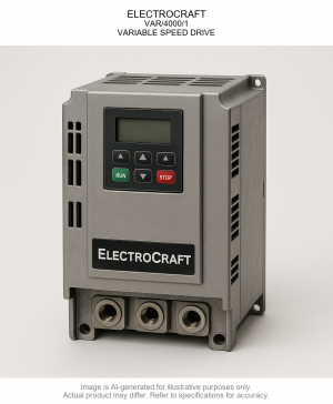 ELECTROCRAFT; VAR/4000/1; VARIABLE SPEED DRIVE