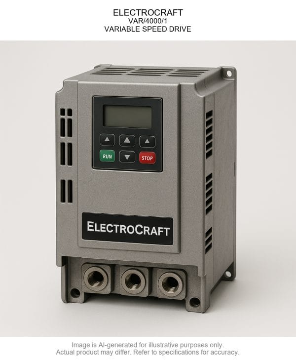 ELECTROCRAFT; VAR/4000/1; VARIABLE SPEED DRIVE