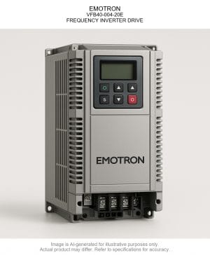 EMOTRON; VFB40-004-20E; FREQUENCY INVERTER DRIVE