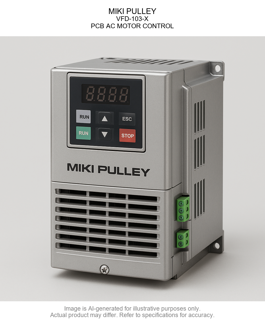 MIKI PULLEY; Variable Frequency Drive-103-X; PCB AC MOTOR CONTROL