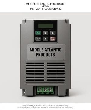 MIDDLE ATLANTIC PRODUCTS; Variable Frequency Drive-44; 44SP VENT.FR.DOORUNIV.BL