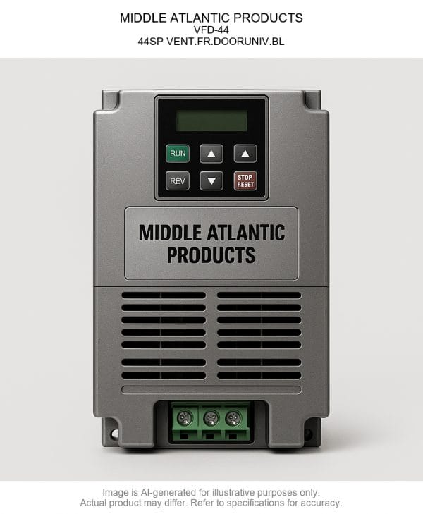 MIDDLE ATLANTIC PRODUCTS; Variable Frequency Drive-44; 44SP VENT.FR.DOORUNIV.BL