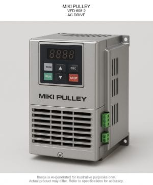 MIKI PULLEY; Variable Frequency Drive-608-2; AC DRIVE