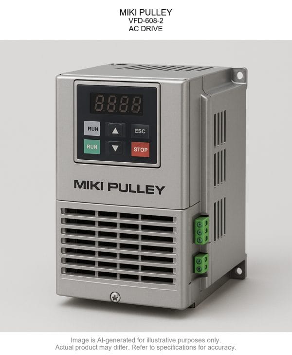 MIKI PULLEY; Variable Frequency Drive-608-2; AC DRIVE