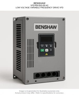 BENSHAW; Variable Frequency Drive-RSI-003-SS-4C; LOW VOLTAGE VARIABLE FREQUENCY DRIVE Variable Frequency Drive