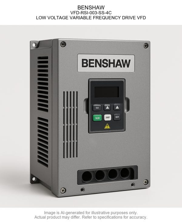 BENSHAW; Variable Frequency Drive-RSI-003-SS-4C; LOW VOLTAGE VARIABLE FREQUENCY DRIVE Variable Frequency Drive