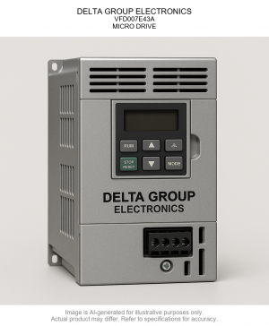 DELTA GROUP ELECTRONICS; Variable Frequency Drive007E43A; MICRO DRIVE