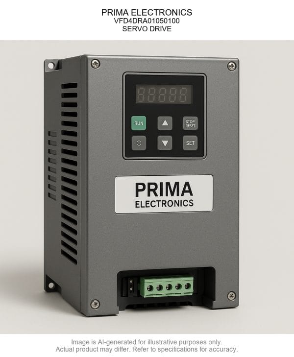 PRIMA ELECTRONICS; Variable Frequency Drive4DRA01050100; SERVO DRIVE
