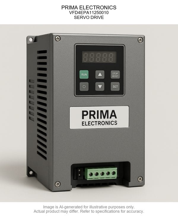 PRIMA ELECTRONICS; Variable Frequency Drive4EPA11250010; SERVO DRIVE